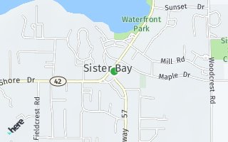 Map of 10609 Shore View Place 301, Sister Bay, WI 54234, USA