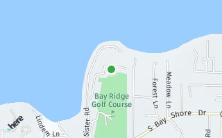 Map of 10682 Golf Lane 2-C, Sister Bay, WI 54234, USA