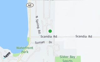 Map of 10771 Pheasant Court, Sister Bay, WI 54234, USA