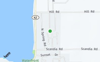 Map of Lot #3 off Birchwood Drive, Sister Bay, WI 54234, USA