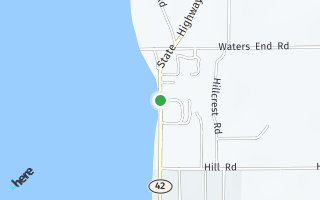 Map of 10986  10986 Harbor Shores Drive 701, Sister Bay, WI 54234, USA