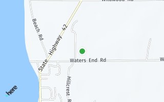Map of 11104 Hillcrest Road, Sister Bay, WI 54234, USA