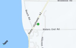 Map of 11086 Highway 42, Sister Bay, WI 54234, USA