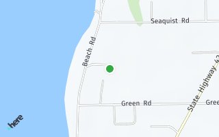 Map of 11436 Beach Road, Sister Bay, WI 54234, USA
