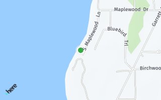 Map of 12307 S. Maplewood Lane, Ellison Bay, WI 54210, USA