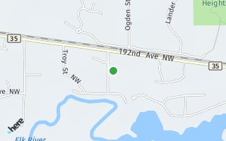 Map of 19091 Pascal Street NW, Elk River, MN 55330, USA