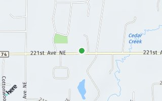 Map of 625 221st Ave NE, East Bethel, MN 55011, USA