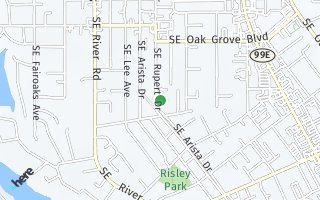 Map of 15316 SE Rupert Dr, Milwaukie, OR 97267, USA
