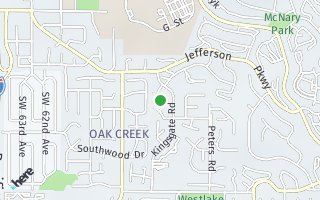 Map of 40 Crestfield Ct, Lake Oswego, OR 97035, USA