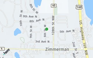Map of 26337 6th Street W, Zimmerman, MN 55398, USA