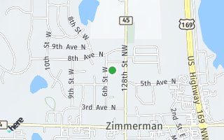 Map of 12865 6th Ave N, Zimmerman, MN 55398, USA