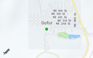 Map of 51 NW Main St, Dufur, OR 97021, USA