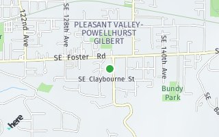Map of 6463 SE 134th Ave, Portland, OR 97236, USA