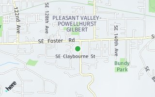 Map of 6459 SE 134th Ave, Portland, OR 97236, USA