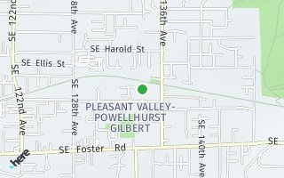 Map of 5712 SE 134th Pl, Portland, OR 97236, USA