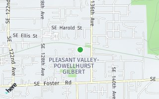 Map of 5720 SE 134th Pl, Portland, OR 97236, USA