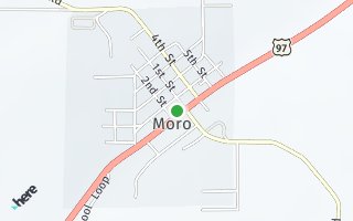 Map of 306 Main St, Moro, OR, USA