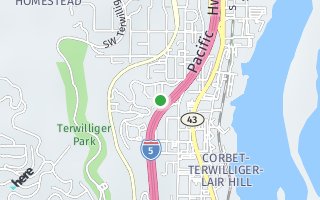 Map of 4914 SW View Point Ter, Portland, OR 97239, USA