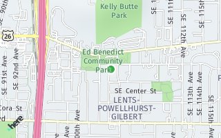 Map of 3826 SE 103rd Ave, Portland, OR 97266, USA
