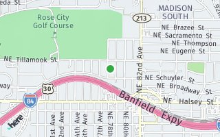 Map of 1960 NE 78th Ave, Portland, OR 97213, USA