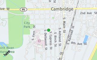 Map of 515 Cypress Street S #2, Cambridge, MN 55008, USA