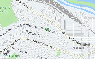 Map of 10210 N Allegheny Ave, Portland, OR 97203, USA