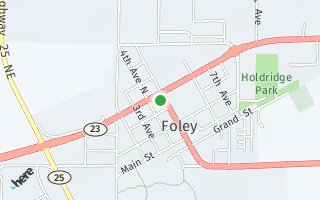 Map of 331 Broadway Ave N, Foley, MN 56329, USA