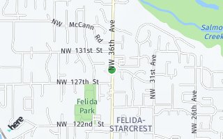 Map of 12808  NW 36th Ave, Vancouver, WA 98685, USA