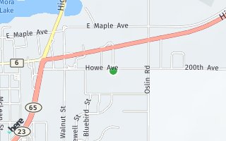 Map of 819 Howe Avenue, Mora, MN 55051, USA