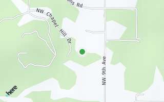 Map of 40212 NW 9th Ave, Woodland, WA 98674, USA