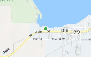 Map of 850 Main Street W, Isle, MN 56342, USA