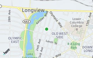 Map of 2305 Maple St, Longview, WA 98632, USA