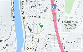 Map of 1118 N 5th Ave, Kelso, WA 98626, USA