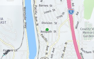 Map of 1207 N 2nd Ave, Kelso, WA 98626, USA