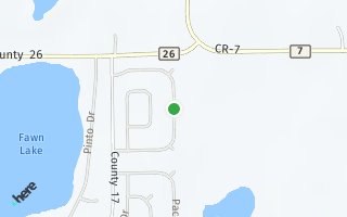 Map of xxxx Portage Loop, Browerville, MN 56438, USA