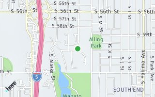 Map of 1506 S 60th St, Tacoma, WA 98408, USA