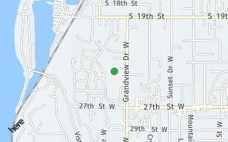 Map of 8604 23rd St Ct W, University Place, WA 98466, USA