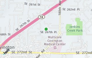 Map of 17605 SE 266th PL, Covington, WA 98042, USA