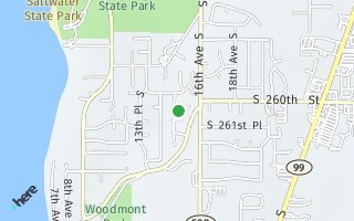 Map of 26004 14th Place S, Des Moines, WA 98198, USA