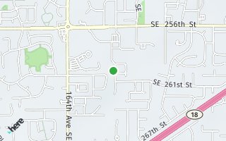 Map of 25917 168th Place SE, Covington, WA 98042, USA