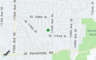 Map of 17017 124th Ave SE, Renton, WA 98058, USA