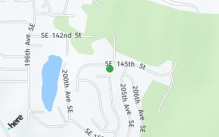 Map of 14505 204th Ave SE, Renton, WA 98059, USA