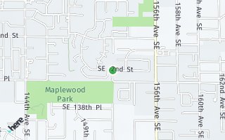 Map of 6100 SE 2nd Street, Renton, WA 98059, USA