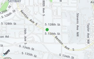 Map of 12840 Renton Ave S, Seattle, WA 98178, USA