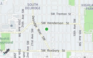 Map of 9035 17th Ave SW A, Seattle, WA 98106, USA