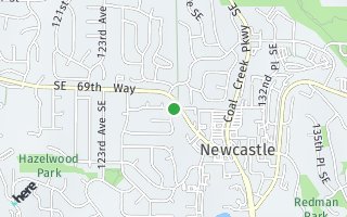 Map of 7002 127th Place SE, Newcastle, WA 98056, USA