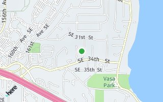 Map of 3225 165th Ave SE, Bellevue, WA 98008, USA