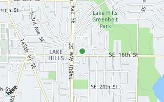 Map of 14836 SE 16th St 21, Bellevue, WA 98007, USA
