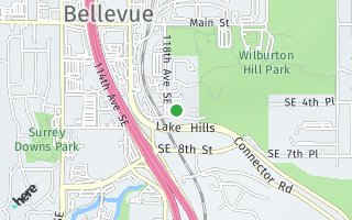 Map of 11870 SE 4th Place 1004, Bellevue, WA 98005, USA