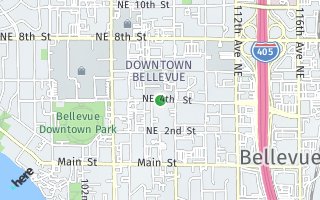 Map of 10700 NE 4th St 2212, Bellevue, WA 98004, USA